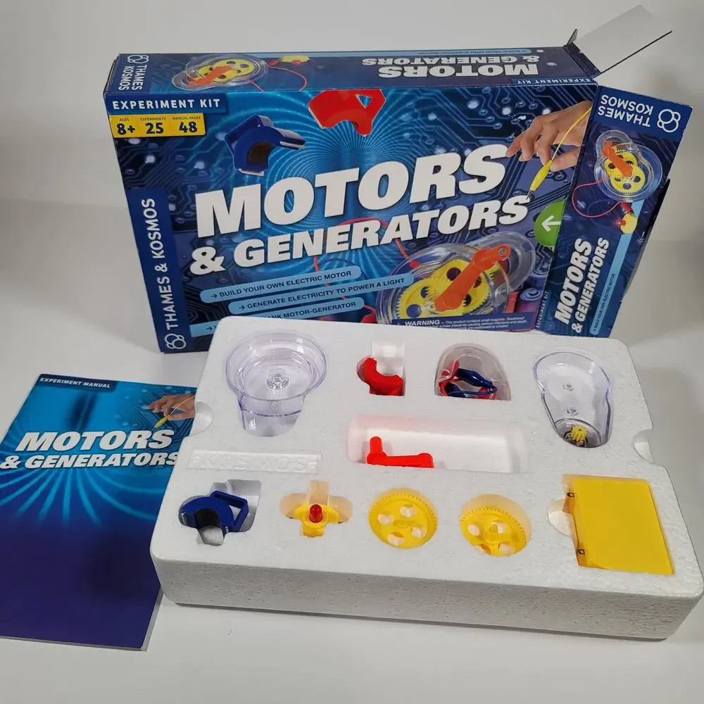 Motors and Generators Experiment Kit
